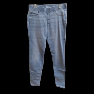 Amazon Essentials Jeans Womens Size 12 Long Denim Blue Jeggings Nwt